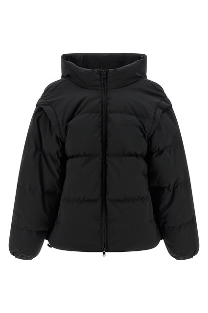 Piumino ricamo 'Numeric signature MM6' - Nero (36 IT)