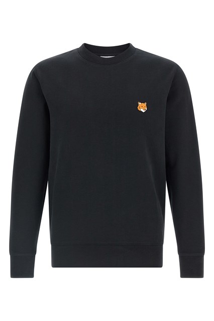 Felpa 'Fox Head' - Nero (M)