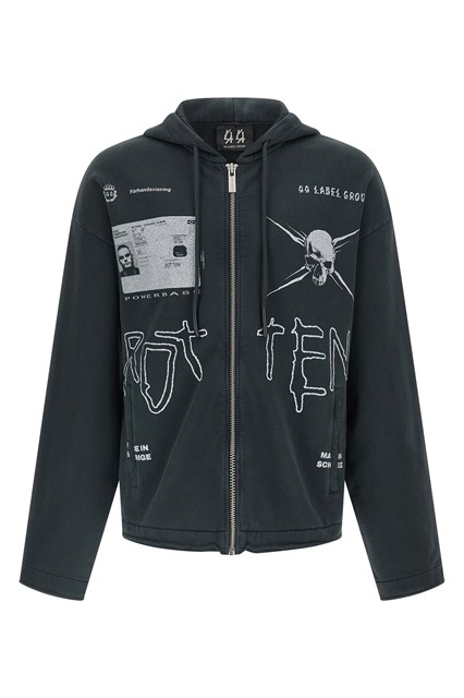 Felpa con cappuccio 'Commission' - Nero (XL)