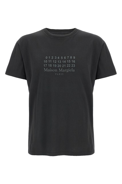 T-shirt 'Numeric signature MM6' - Nero