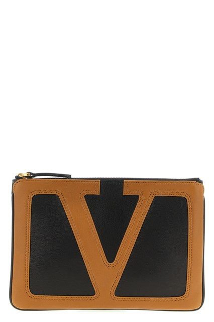 Pochette Valentino Garavani 'Viva Superstar' - Marrone