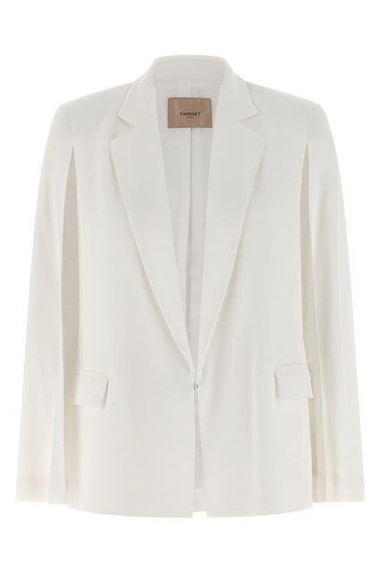 Blazer maniche mantella - Bianco (38 IT)