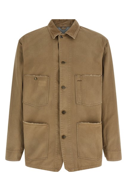 Giacca spina di pesce - Beige (50 IT)