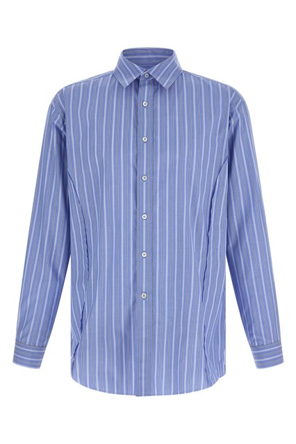 Camicia cotone righe - Azzurro (41 cm)