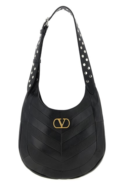 Borsa a spalla Valentino Garavani 'Hoboho' piccola - Nero (U)