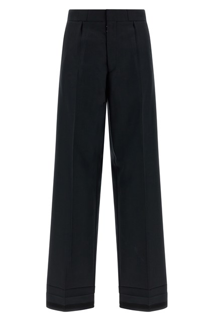 Pantalone spina di pesce - Nero (38 IT)