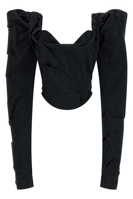 Top 'LS Sunday Corset' - Nero (38 IT)