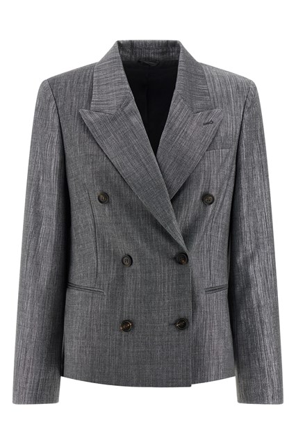 Blazer twill Sparkling - Argento (40 IT)