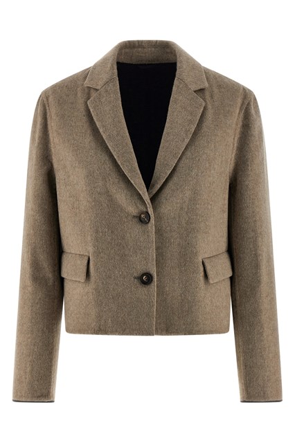 Blazer 'Crop' - Beige (42 IT)