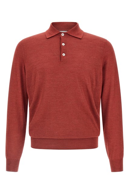 Polo maglia rasata - Rosso (48 IT)