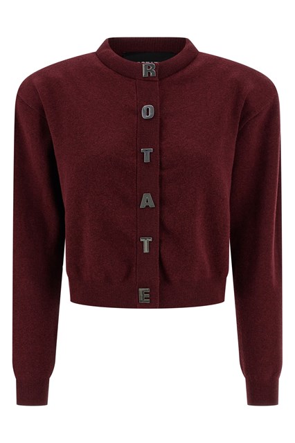 Cardigan 'Firm Knit' - Bordeaux (S)