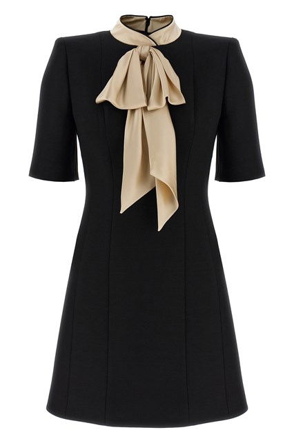 Abito Valentino Garavani lana e seta - Nero (42 IT)