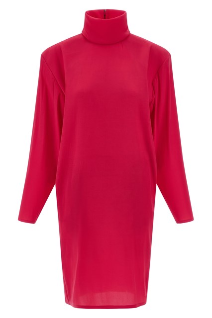Abito spalle strutturate - Fuxia (34 FR)