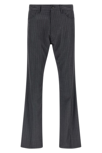 Pantalone gessato - Grigio (46 IT)