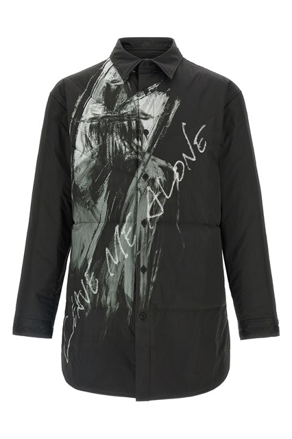 Overshirt imbottita - Nero (4)