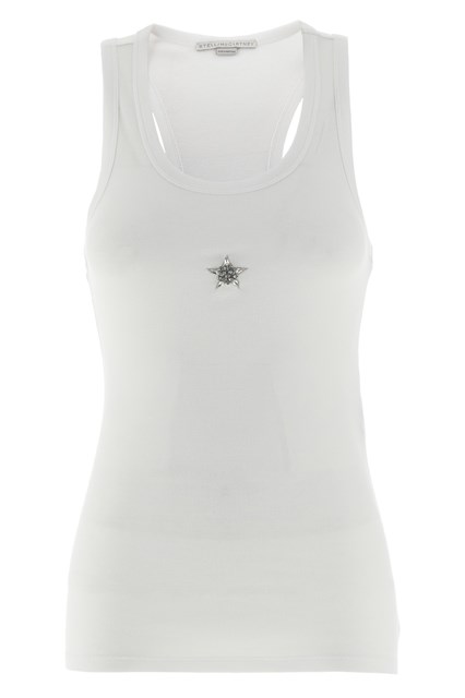 Top 'Crystal mini Star' - Bianco (XS)