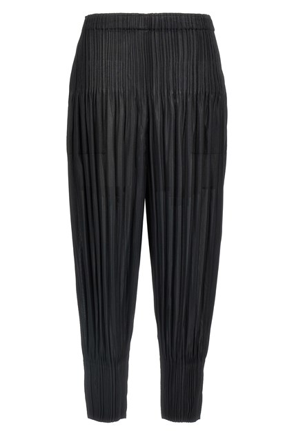 Pantalone 'Fluffy Basics' - Nero (2)