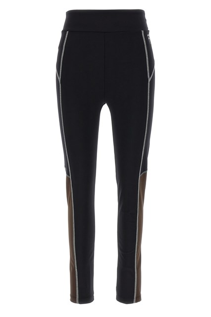 Leggings 'Color Block' - Nero (36 IT)