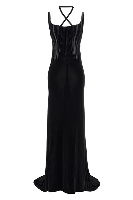 Abito bustier - Nero