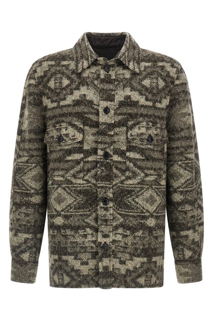 Overshirt 'Kervon' - Marrone (L)