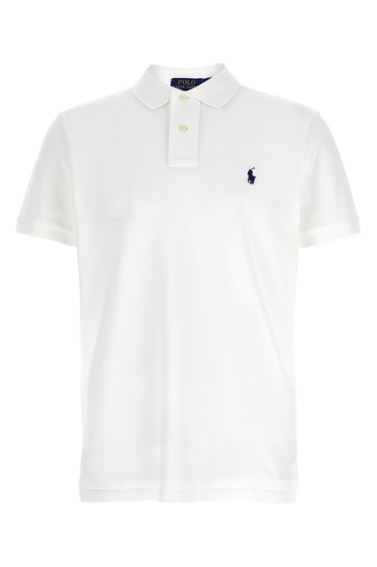 Polo ricamo logo - Bianco