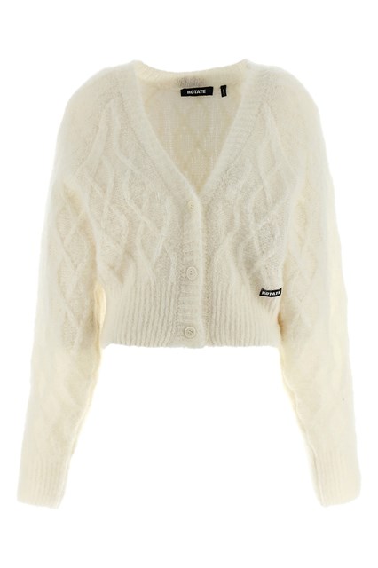 Cardigan 'Fluffy Knit' - Bianco (S)