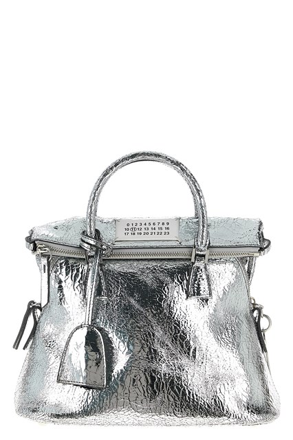 Borsa a mano '5AC Classique' mini - Argento