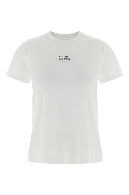 T-shirt 'Numeric Signature MM6' - Bianco (XS)