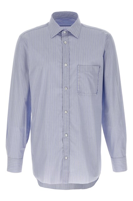 Camicia righe - Azzurro (40 cm)
