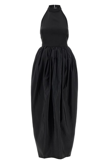 Abito 'Satin Taffeta Maxi' - Nero (34 DE)