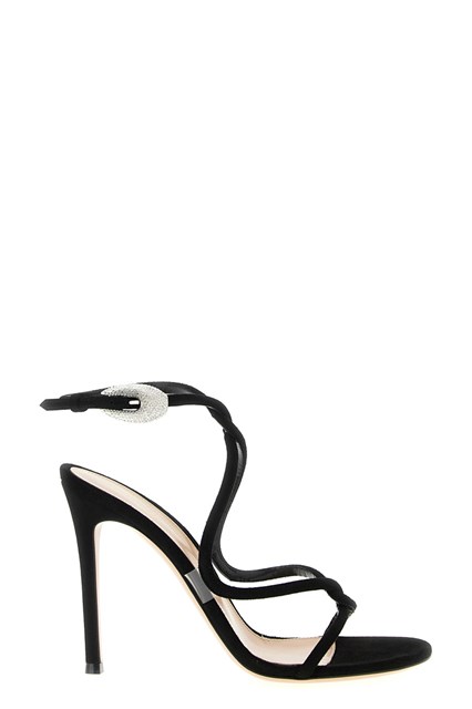 Sandalo 'Mamba Crystal' - Nero (36)