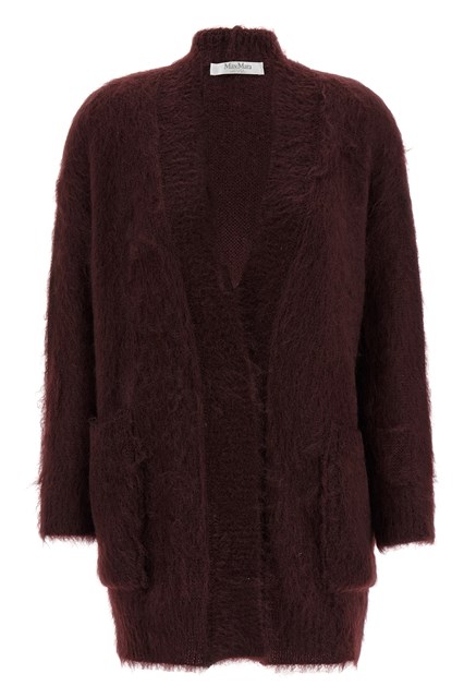 Cardigan 'Affetto1234' - Bordeaux (S)