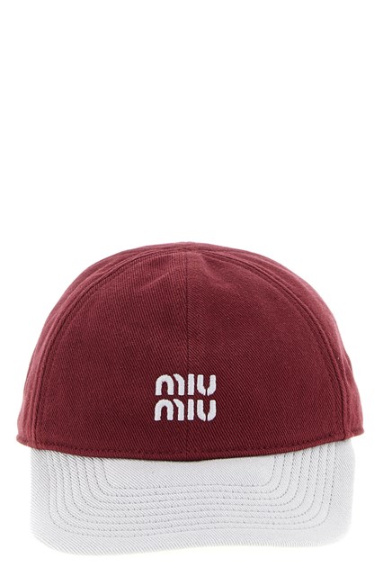 Cappellino ricamo logo - Bordeaux (S)