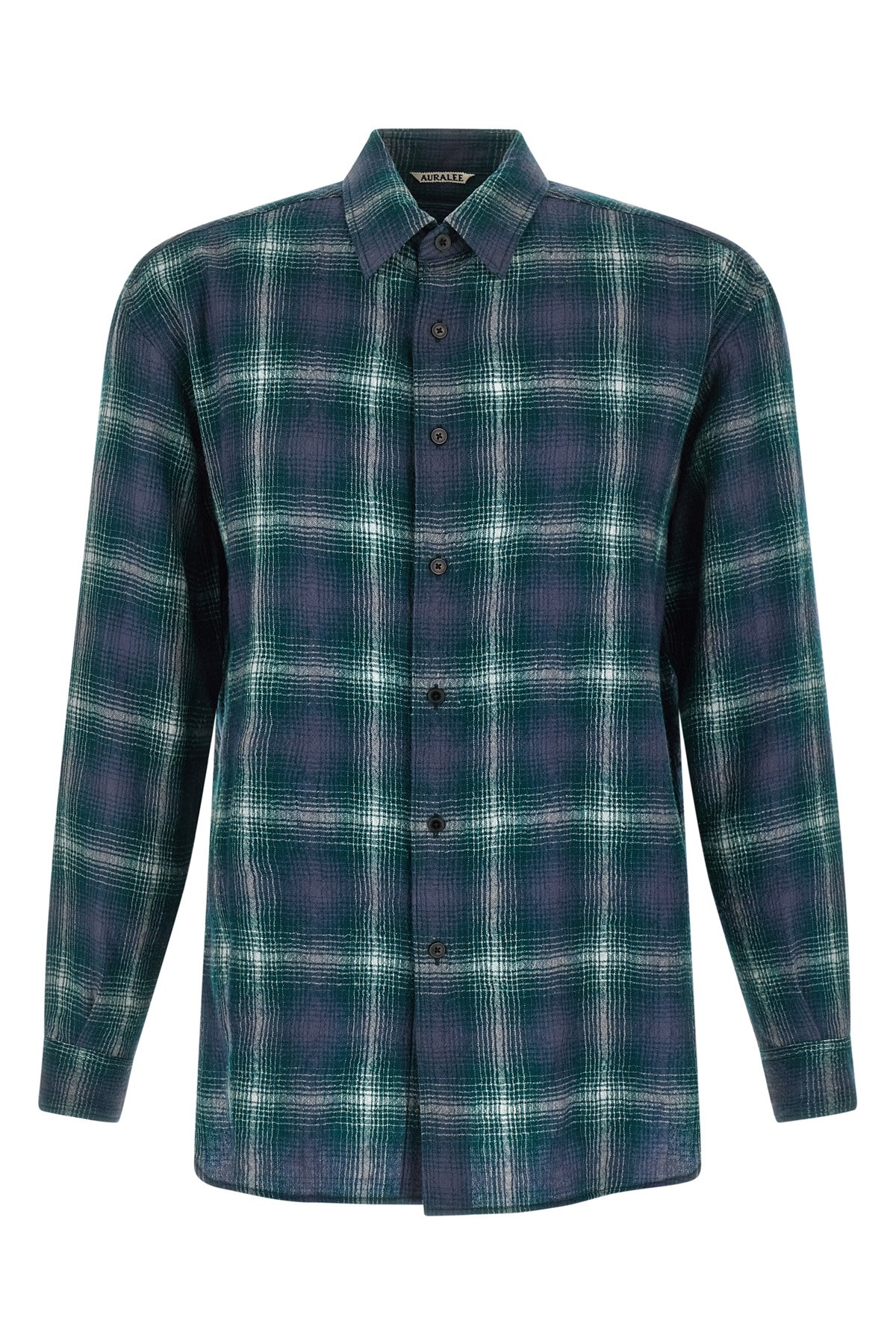 トップス 25AW AURALEE AIRY WOOL CHECK SHIRT WOMEN Auralee 'airy wool check' shirt available on julian-fashion.com