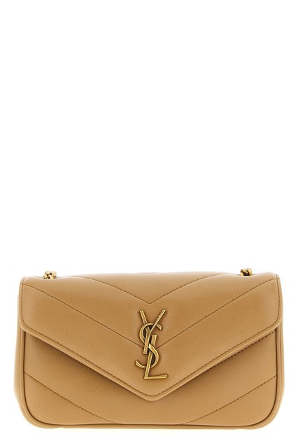 Tracolla 'Loulou' mini - Beige