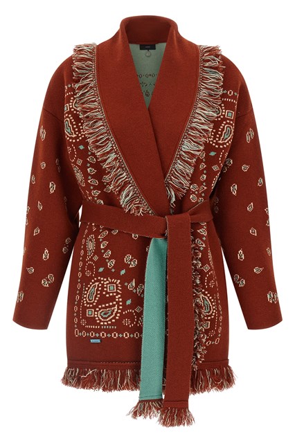 Cardigan 'Bandana' - Marrone (S)