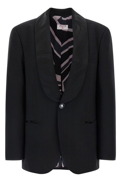 Blazer monopetto 'Labirinto' - Nero (38 IT)