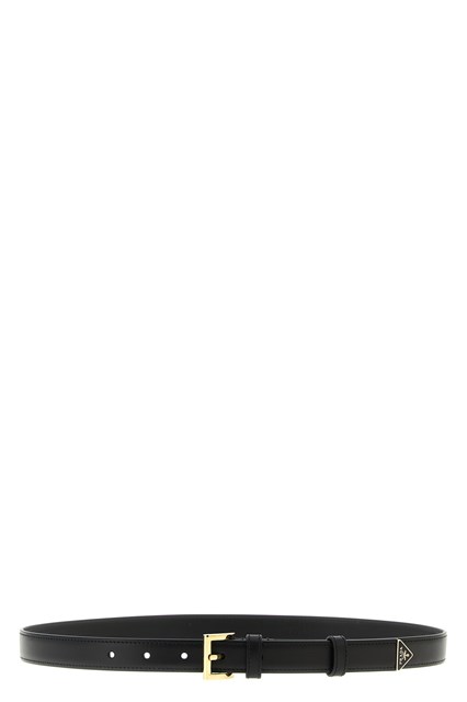 Cintura pelle - Nero (75 cm)