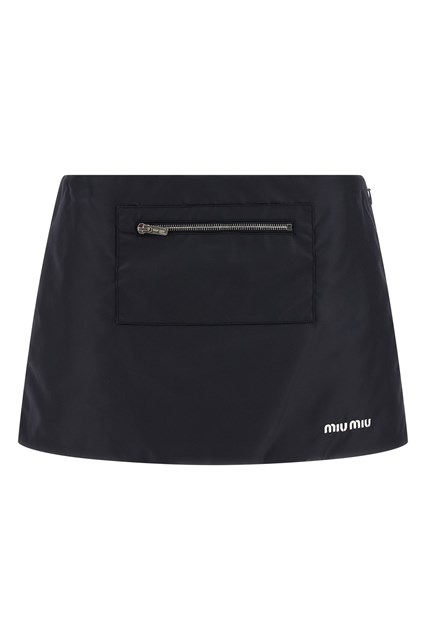 Gonna nylon e pile - Blu (40 IT)