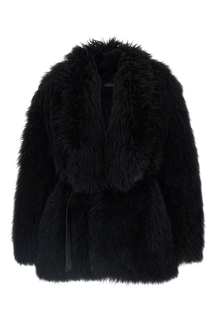 Pelliccia pelo lungo - Nero (40 IT)