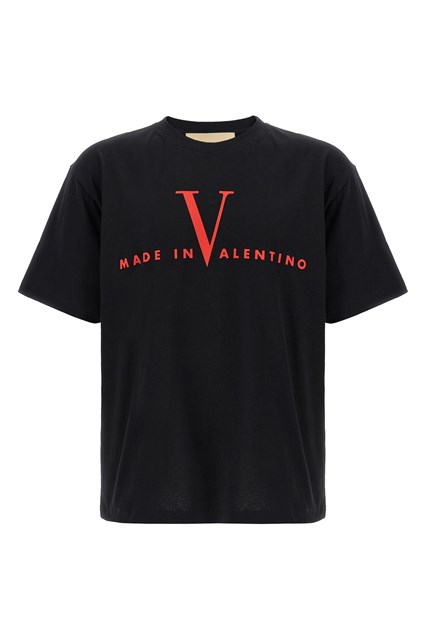 T-Shirt Valentino Garavani 'Made In Valentino' - Nero