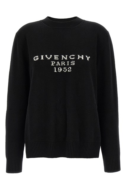 Maglione 'GIVENCHY Paris 1952' - Nero