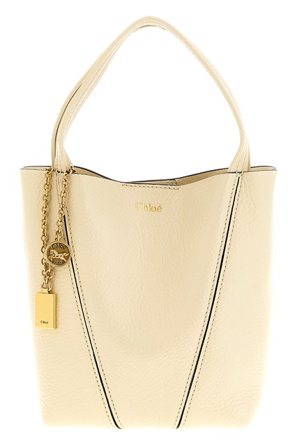 Borsa a mano 'Chloé Spin' - Beige (U)