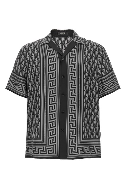 Camicia 'V Greca' - Grigio (48 IT)