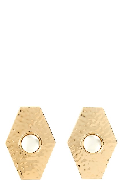 Orecchini 'Large Hammered Gold Pearl' - Oro (U)