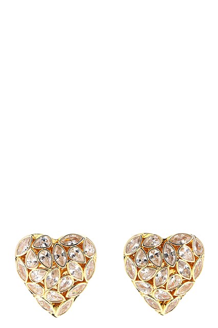 Orecchini 'Embellished Heart' - Oro (U)