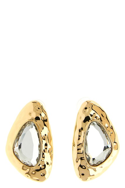 Orecchini 'Hammered Gold Crystal' - Oro (U)