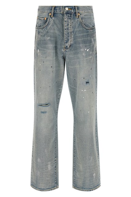 Jeans 'P011 Vintage Slash Paint' - Azzurro (30)