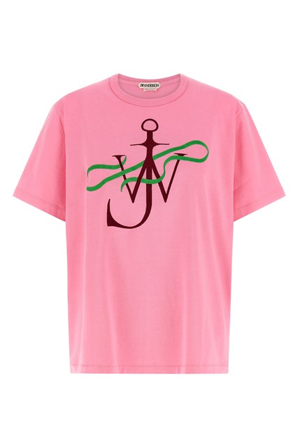 T-shirt 'Ribbon Anchor' - Rosa (XXS)