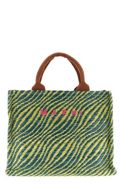 Borsa a mano rafia - Multicolor (U)